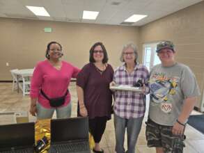 Residents and families coming together