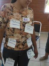 Parent playing and learning in the workshop