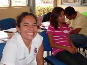 Teachers taking a workshop
