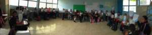 Sessions with elementary students