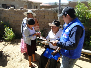 Interviews with beneficiary families
