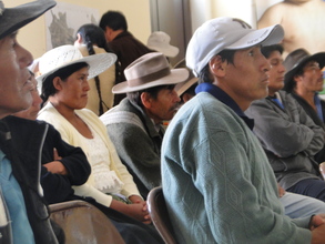 Workshop with local community representatives