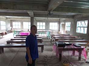 The center's second floor is now usable!