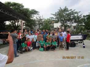 Handover of The Nova Mills rescue boat