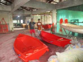 Two new boats thanks to the workshop you funded
