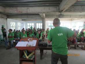 Speaking from the stage you helped to build