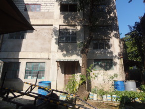 Facade C after, windows and walls added & rendered