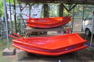 The two Brgy. IVC boats ready for delivery