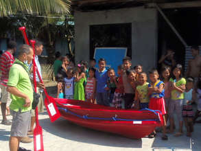 Another boat delivered to a vulnerable community