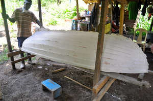 The first boat taking shape!