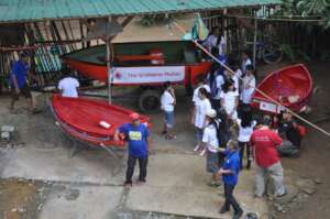 The Grahame Maher before leaving the boatyard