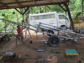 The boat will come with a trailer