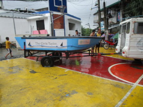 When finished the boat will look this one