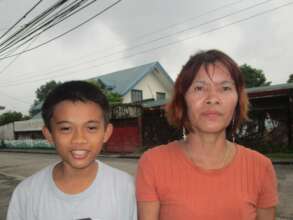Monica and her teenage son Jasper