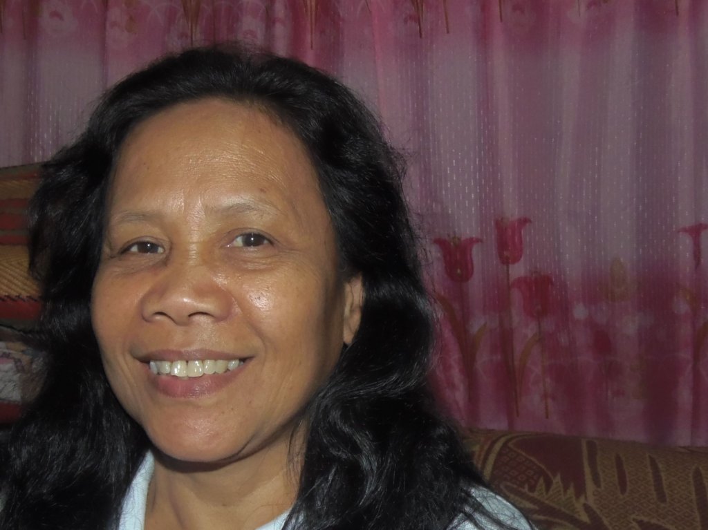 Fifty six year old Pina is safe because of you!