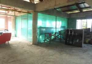 The workshop is inside the larger Banaba center