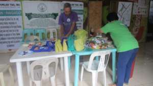 Emergency supplies for boat crew families