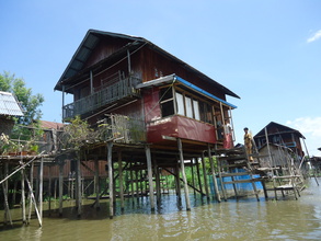 Typical Dwellings On the Lake