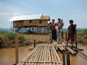 Inle families happy with results of donors aid