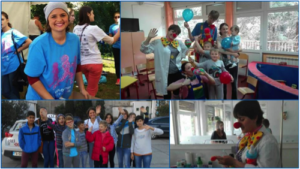 Bosana students volunteering