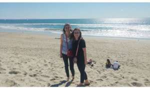 Amila i Nermina on Venice Beach