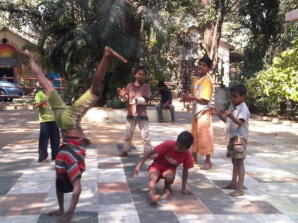 Teach Indian street kids parkour - change lives