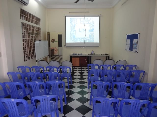 LIN's training room prepares for 50 guests