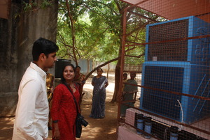 Akasha Ganga Water filtration Unit in our school