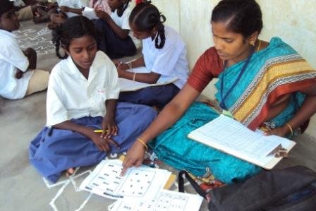 Reducing school drop outs in rural India