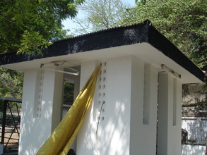Another view of the painted cattery