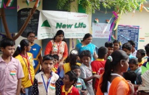 Mari in the Independence Day Celebrations