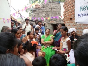 one of our students delivering a speech