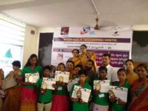 Participants of inter-school competition