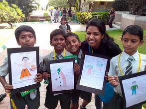 Children aspired to become a Superhero they drew!