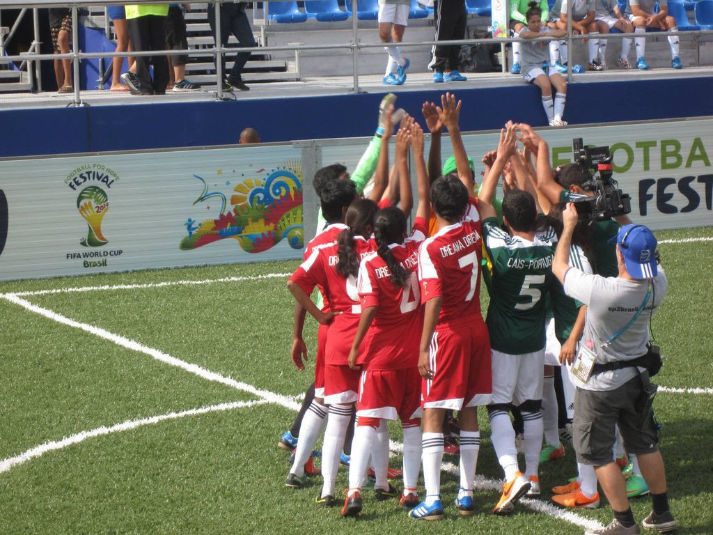 Young People @ Football For Hope Festival Brazil