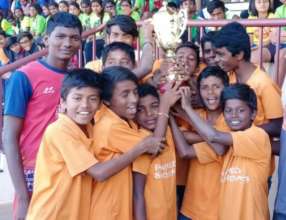 Sanidevan with his team
