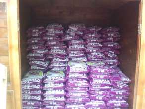 food protected from weather