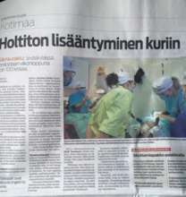 news article in Finland paper
