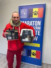 Happy to get his best friend spayed!