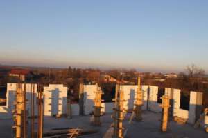 the new Center being built