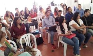 The audience at our communications showcase!