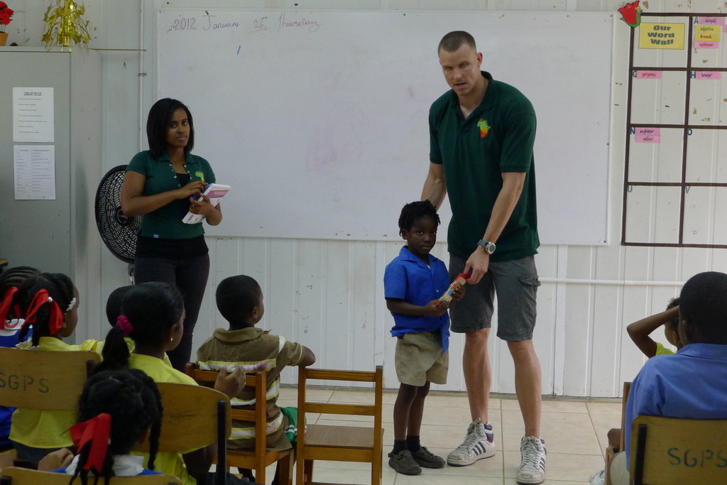Sporting & Science for 50 students in Salybia, T&T