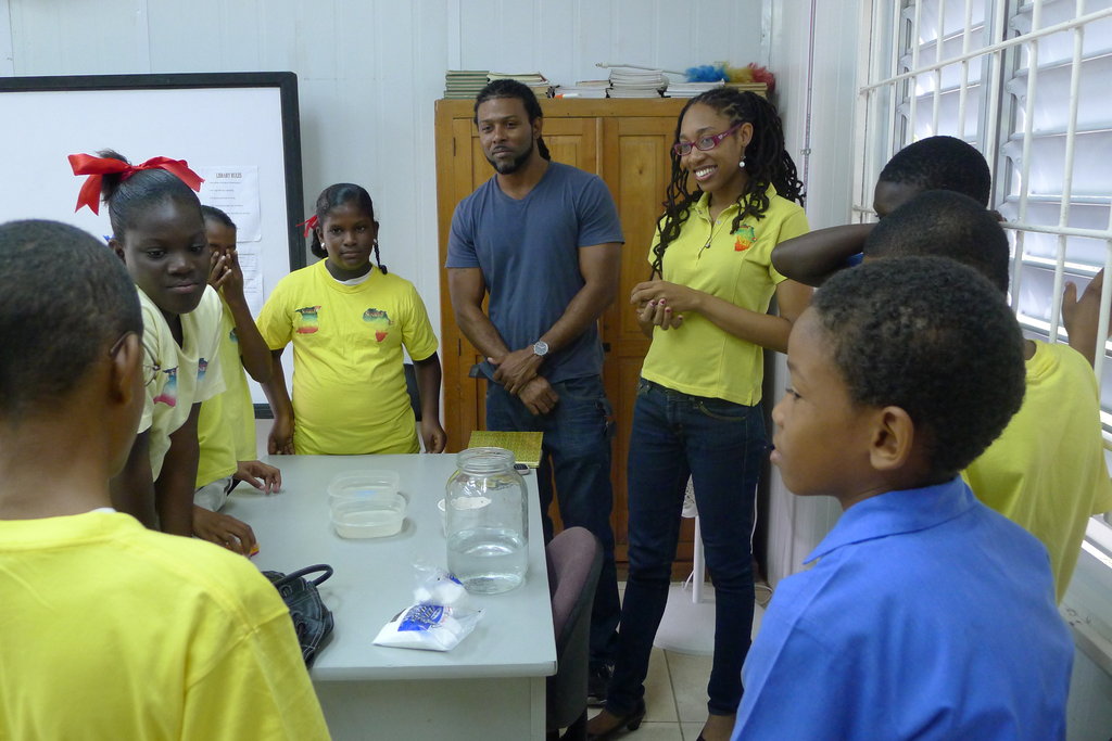 Sporting & Science for 50 students in Salybia, T&T