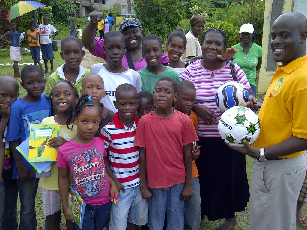 Reading Center for 188 students in Jamaica