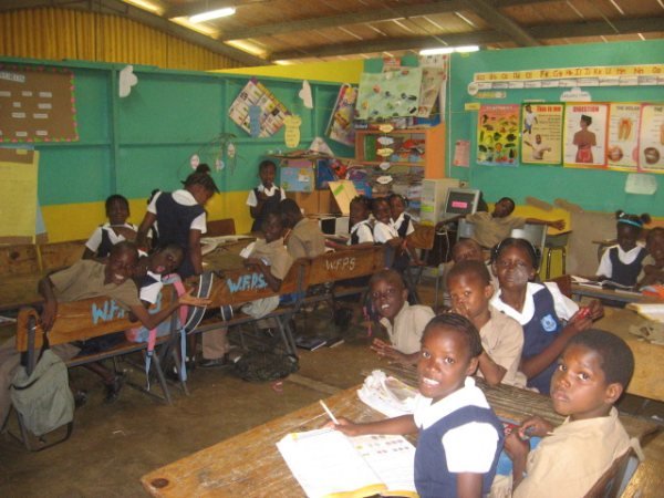Reading Center for 188 students in Jamaica
