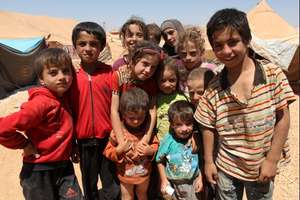 Syrian refugee children