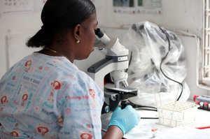 A Technician Performs Lab Tests