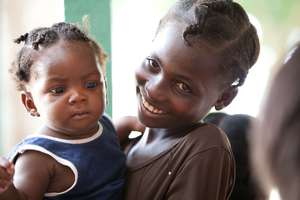 Two sisters wait for care