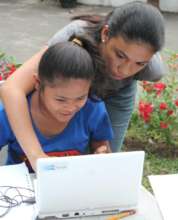 Basic Computer Literacy sessions for street kids
