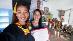 Celebrating graduation milestone